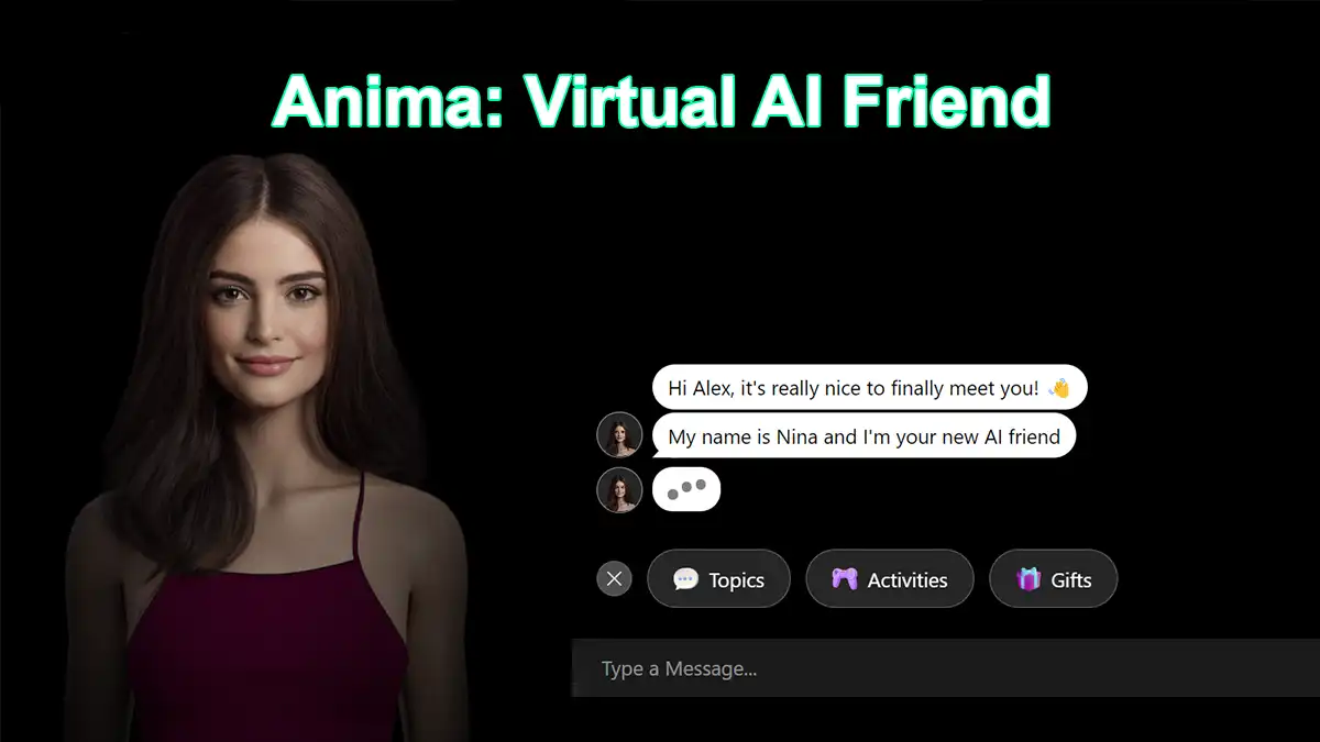 Anima Virtual AI Friend, Lonely No More! Find Your Perfect AI Friend